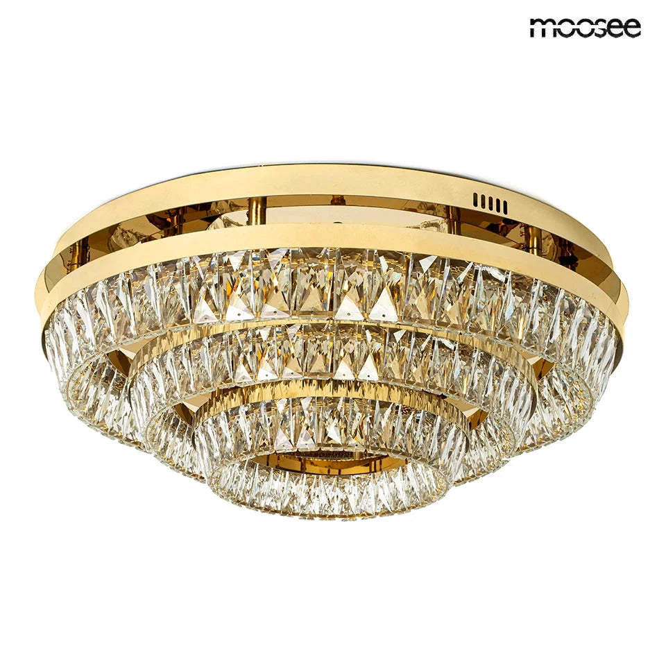Taklampa Plafond SAVOY 3 guld