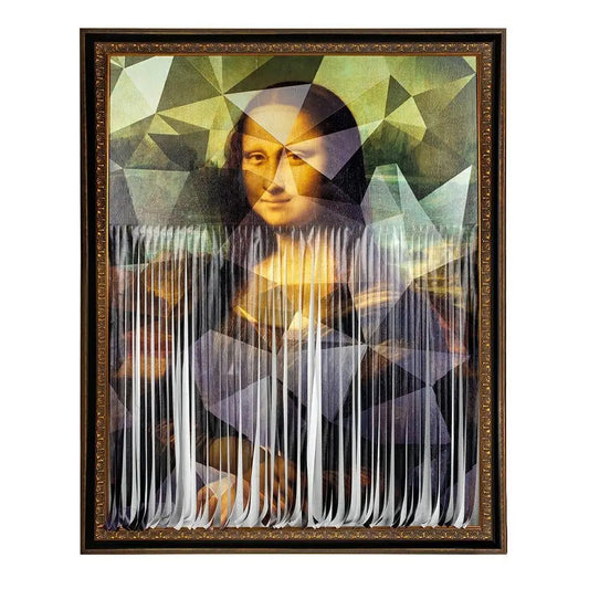 Tavla KARE DESIGN - MADEMOISELLE LISA, 130x163cm