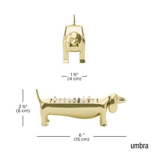 UMBRA ringställ DACHSIE guld