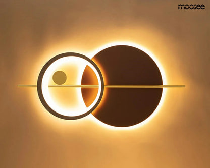 Vägglampa MOONS GULD