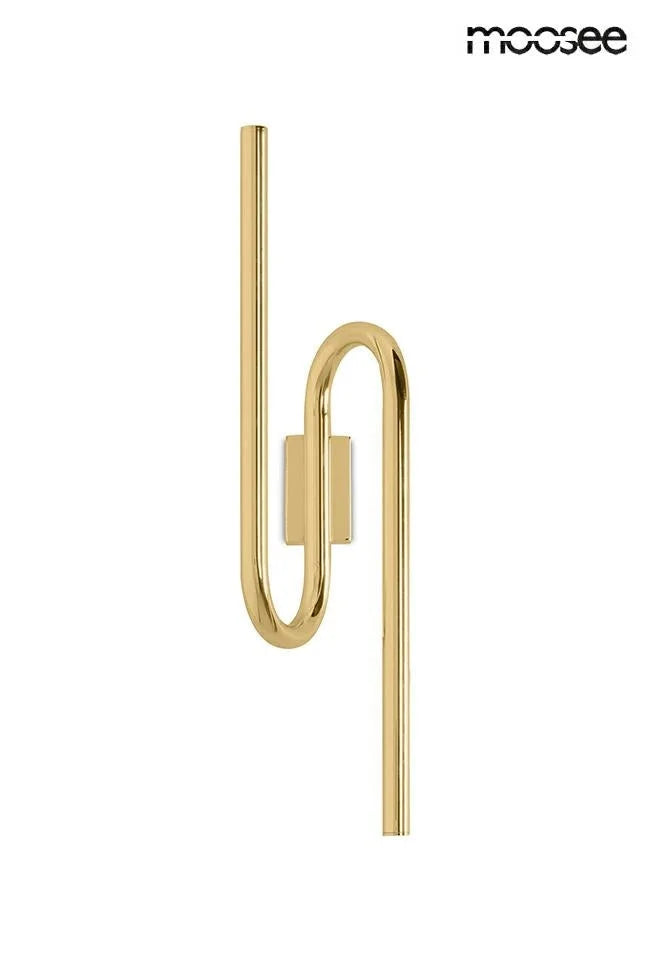 Vägglampa MOOSEE - MACAROON guld