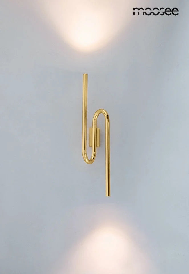 Vägglampa MOOSEE - MACAROON guld